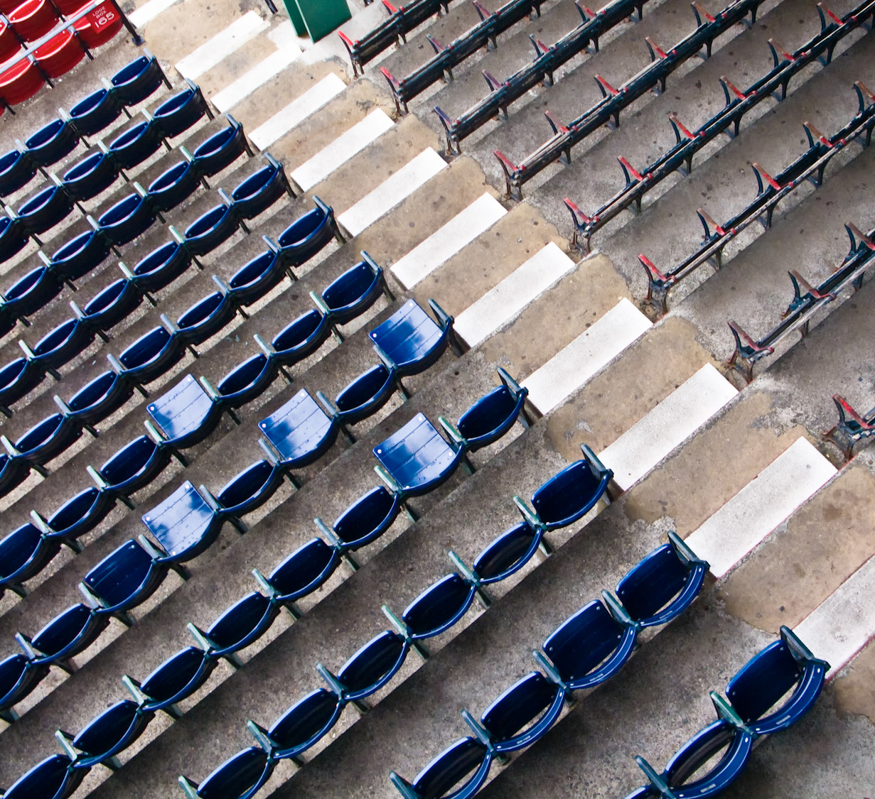 The oldest seats in baseball - Fenway Park